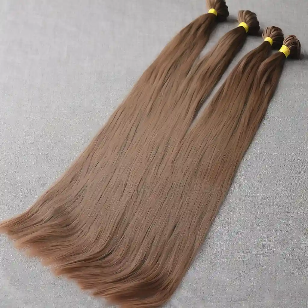 Korean Knotted Cotton Line Hair Extensions for Seamless Styling