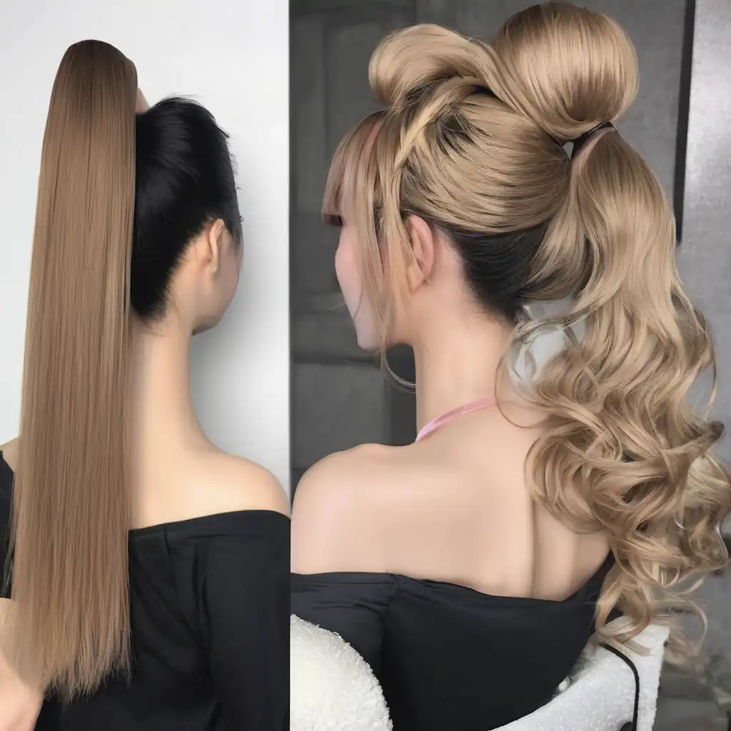 High Ponytail Goals? Achieve Them with Clip-In Extensions!